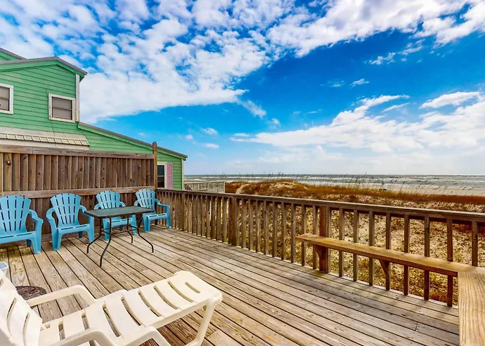 Beachfront Daydream Hideaway W Panoramic Water Views & Gulf-front Deck * Gulf Shores